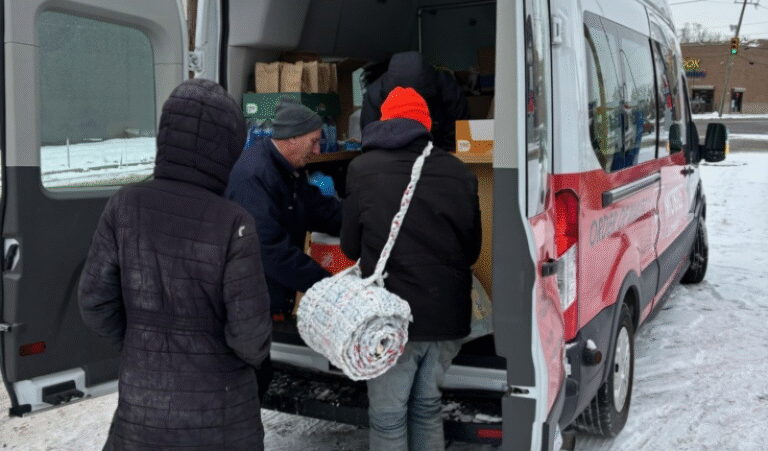 “Into the Fire” ministry braves dangerous cold to serve homeless in Detroit